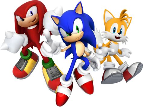 and knuckles png|sonic tails and knuckles png.